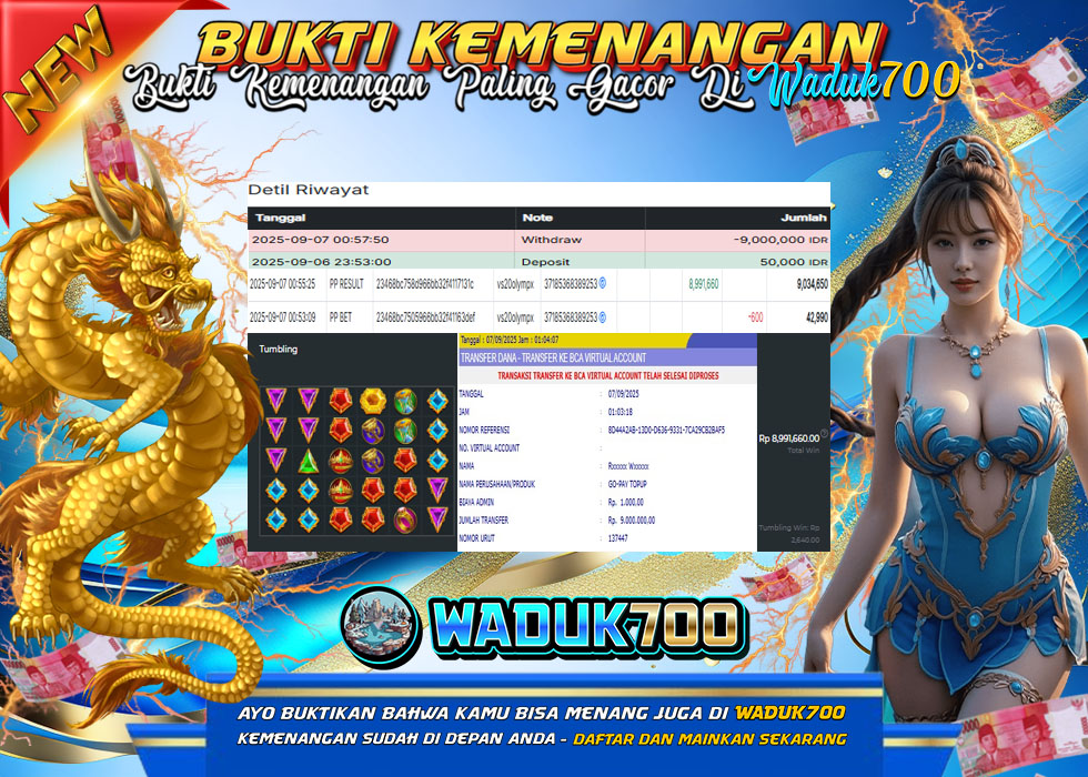 BUKTI JACKPOT SLOT GATES OF OLYMPUS 1.000 TERPERCAYA DI INDONESIA TGL 07-09-2025